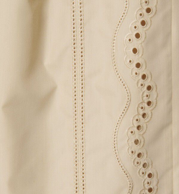 EMMEL REFINES「＜EMMEL REFINES＞EM カットワーク シシュウ パンツ」|チノ|