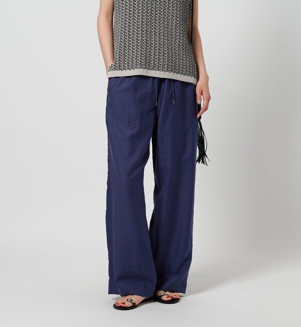 BEAUTY&YOUTH UNITED ARROWS「ツイルパッチポケットイージーパンツ ウォッシャブル」|その他|COBALT