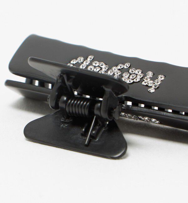 BEAUTY&YOUTH UNITED ARROWS「＜heyep＞ロゴ ラインストーン スクエアクリップ/2P」|ヘアバンド|