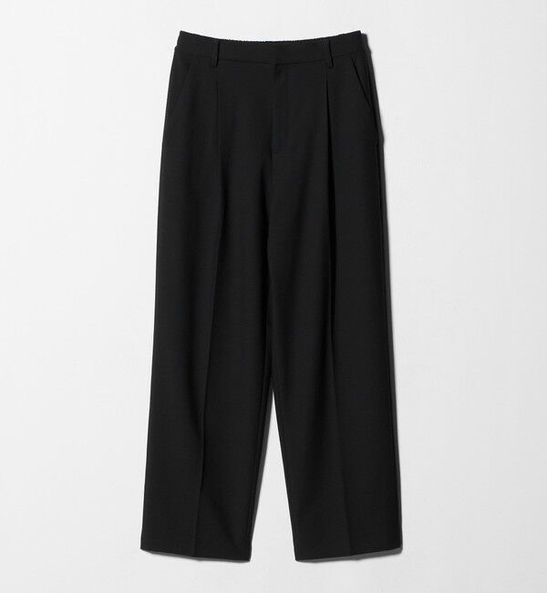 BEAUTY&YOUTH UNITED ARROWS「タックテーパードパンツ ウォッシャブル」|スラックス|