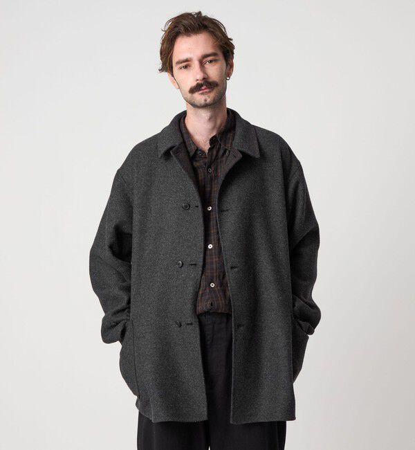 Steven Alan＞ PAOLA リバーシブル ハーフ コート（STEVEN ALAN