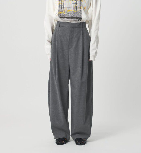 BEAUTY&YOUTH UNITED ARROWS「タック カーブパンツ ウォッシャブル」|その他|