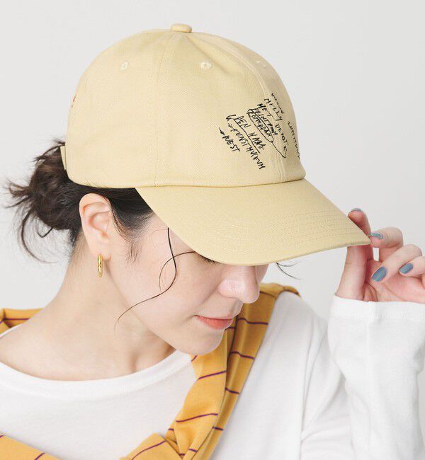 BEAUTY&YOUTH UNITED ARROWS「＜LY＞コットン レター キャップ」|キャップ・キャスケット|