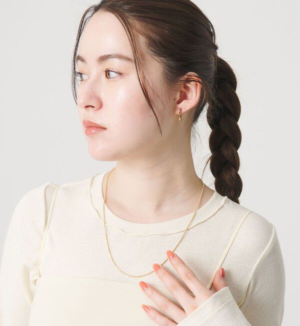 BEAUTY&YOUTH UNITED ARROWS「メタル チェーン スライダー ネックレス」|ネックレス|