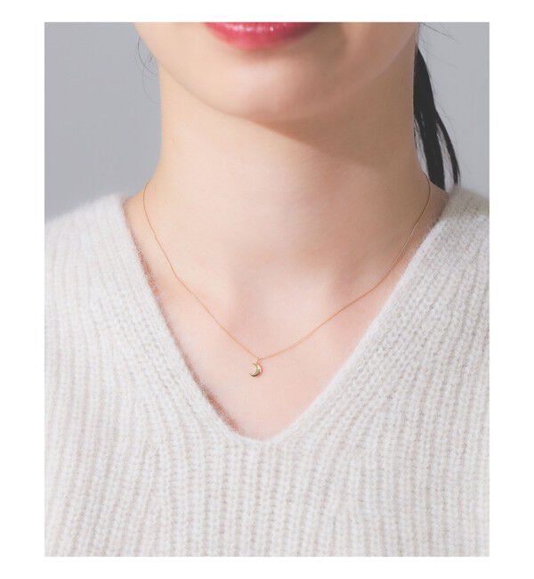 Demi-Luxe BEAMS 「les bon bon / lune ネックレス」|その他|