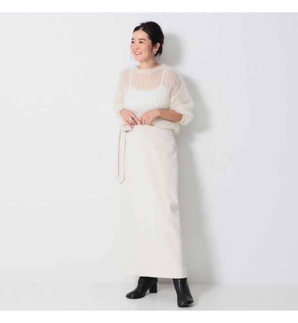 Demi-Luxe BEAMS 「LEE &times; Demi-Luxe BEAMS / ラップ ロングスカート .M」|スカート|