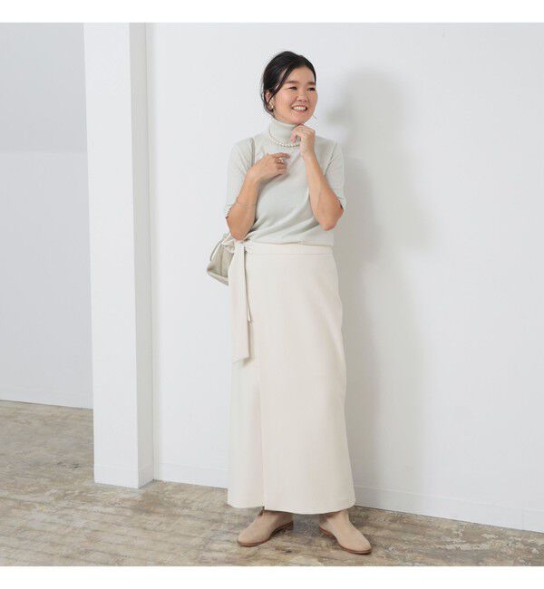 Demi-Luxe BEAMS 「LEE &times; Demi-Luxe BEAMS / ラップ ロングスカート .M」|スカート|