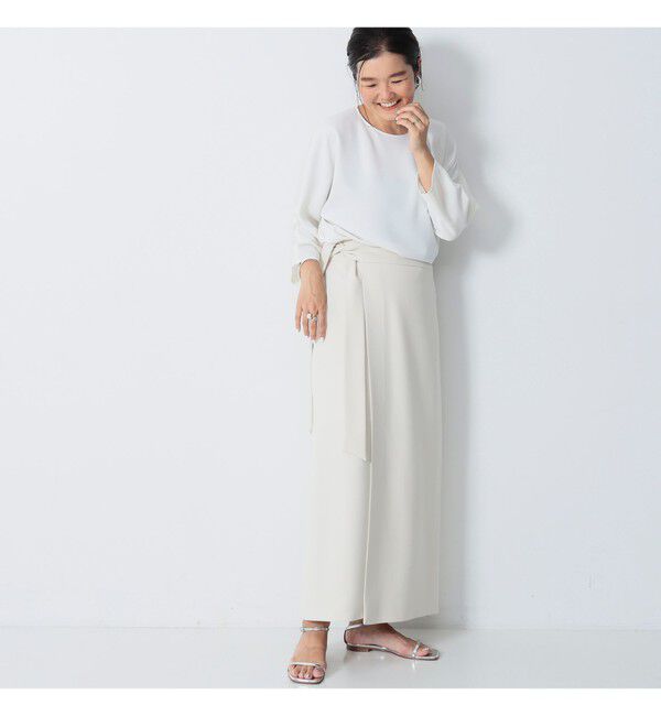 Demi-Luxe BEAMS 「LEE &times; Demi-Luxe BEAMS / ラップ ロングスカート .M」|スカート|