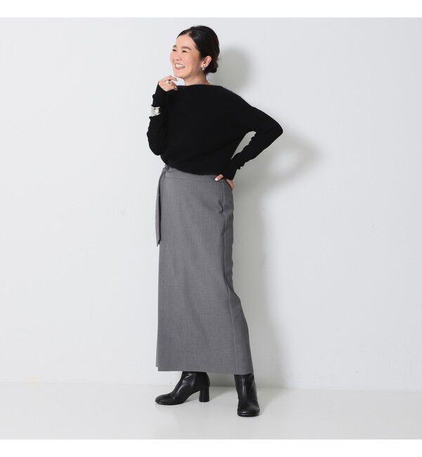 Demi-Luxe BEAMS 「LEE &times; Demi-Luxe BEAMS / ラップ ロングスカート .M」|スカート|