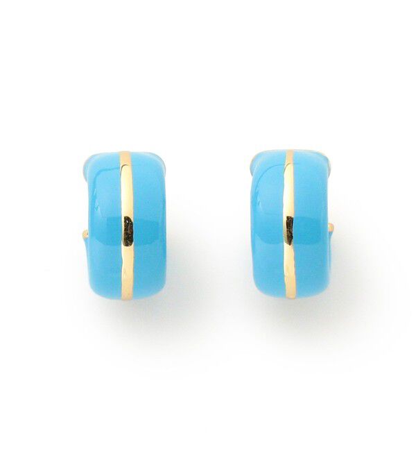 Ray BEAMS 「カラー エポ フープ ピアス」|ピアス|