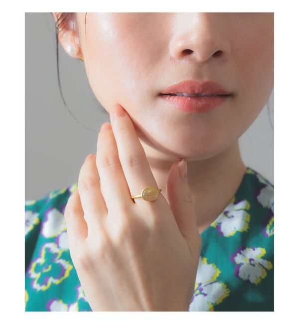 Demi-Luxe BEAMS 「Fruitsjolie / ルチルクォーツ リング」|リング|