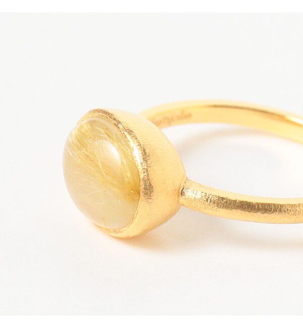 Demi-Luxe BEAMS 「Fruitsjolie / ルチルクォーツ リング」|リング|