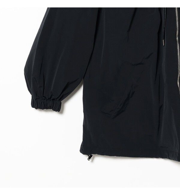 Demi-Luxe BEAMS 「CINOH / マット ナイロン フーディーブルゾン」|ブルゾン・スタジャン|