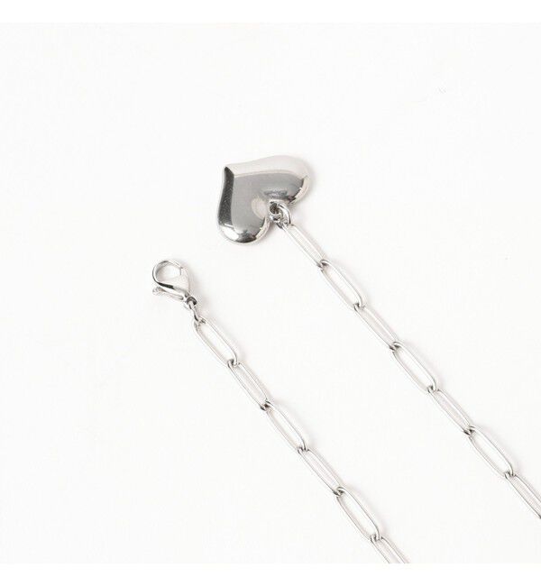 Ray BEAMS 「ハート クリップ チャーム ネックレス」|ネックレス|