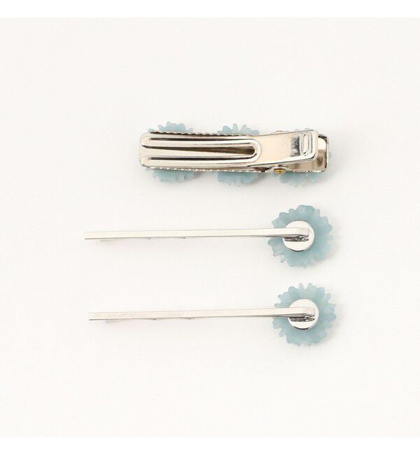 BEAMSBOY「レトロ フラワー ヘアピン 3セット」|その他|