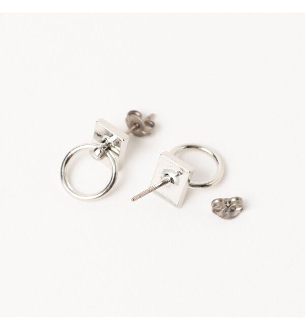 Ray BEAMS 「サークル トップ ピアス」|ピアス|