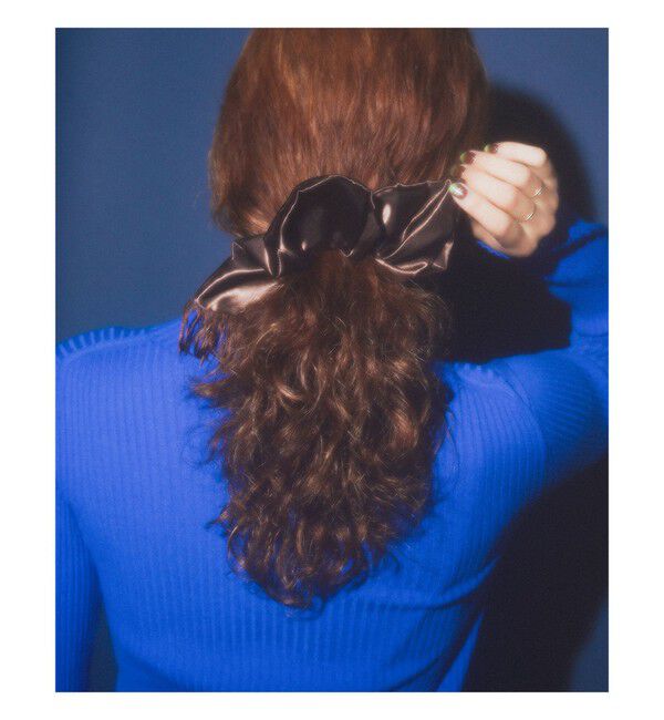 Ray BEAMS 「サテン フリンジ シュシュ」|その他|