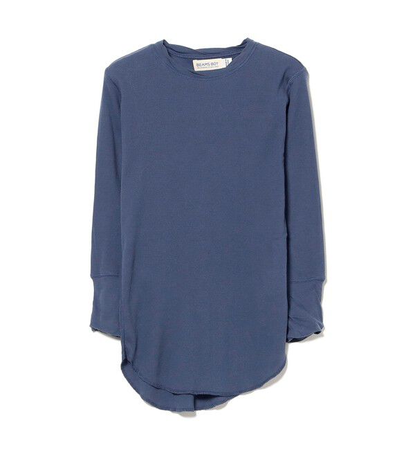 BEAMSBOY「リブ クルー 3/4」|Tシャツ・カットソー|