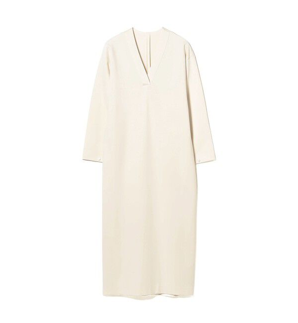 Demi-Luxe BEAMS 「ポンチ Vネック ワンピース」|ワンピース|
