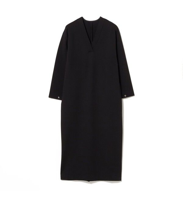 Demi-Luxe BEAMS 「ポンチ Vネック ワンピース」|ワンピース|