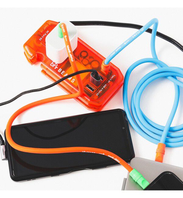 BEAMS「AC＆USB タップ スケルトン」|モバイルケース|