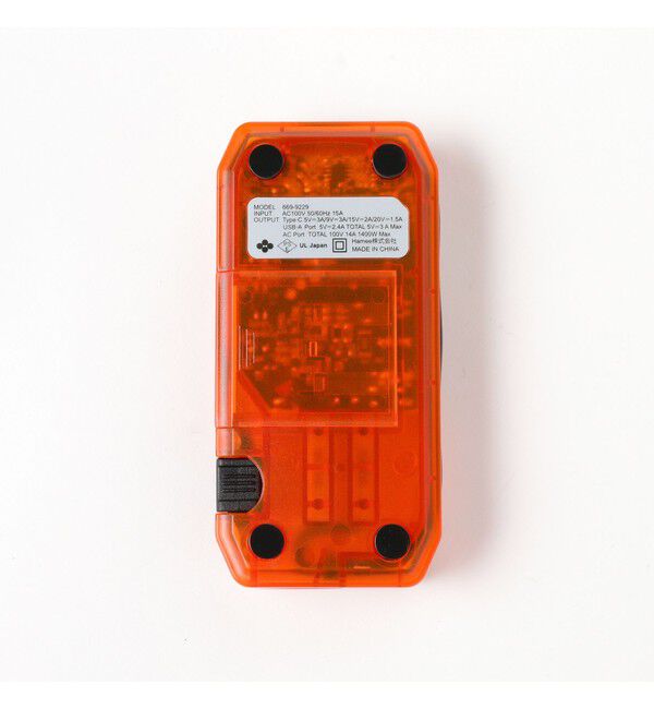 BEAMS「AC＆USB タップ スケルトン」|モバイルケース|