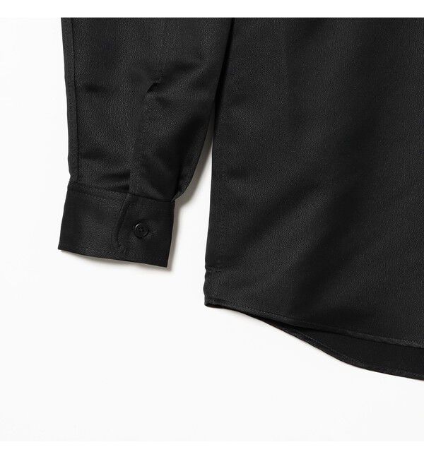 BEAMS「リラックスフィット レザールック シャツ」|シャツ・ブラウス|