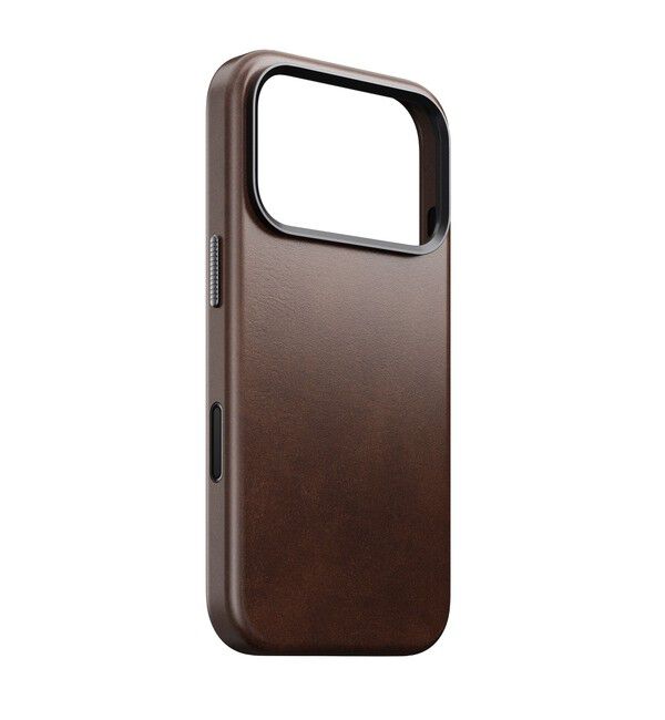 BEAMS「NOMAD / Traditional Leather Case iPhone17 Pro ケース」|モバイルケース|RUSTIC_BROWN