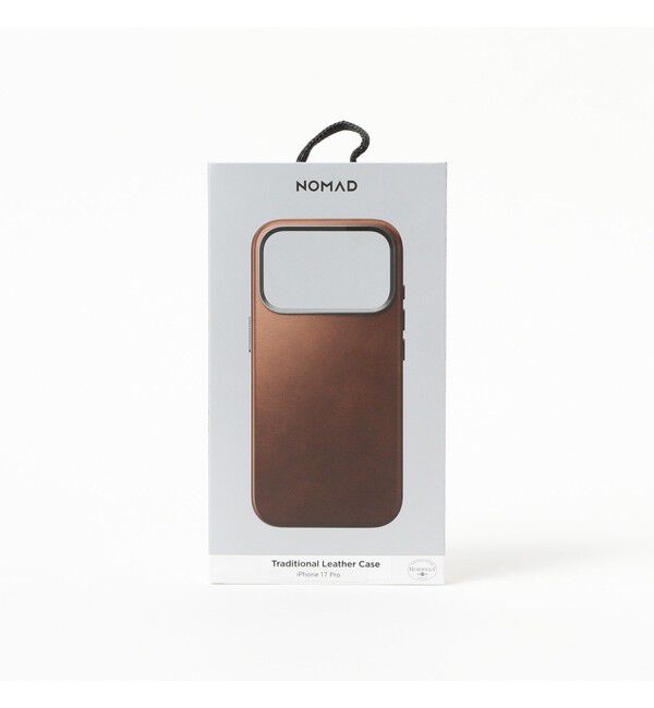 BEAMS「NOMAD / Traditional Leather Case iPhone17 Pro ケース」|モバイルケース|