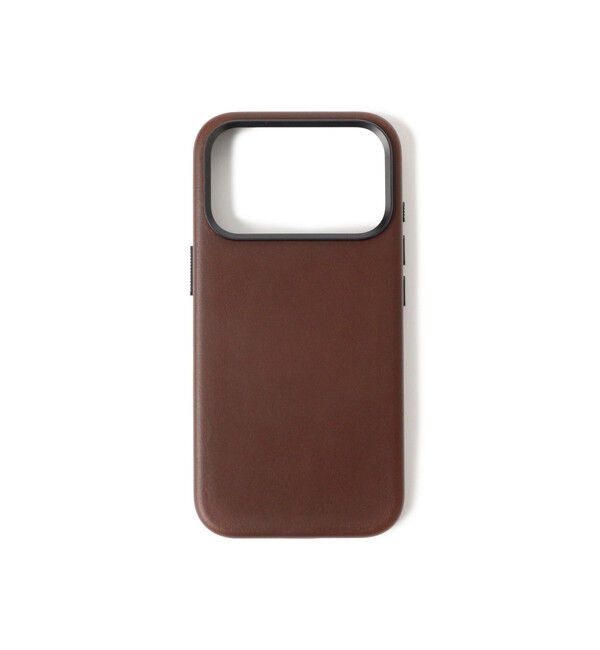 BEAMS「NOMAD / Traditional Leather Case iPhone17 Pro ケース」|モバイルケース|