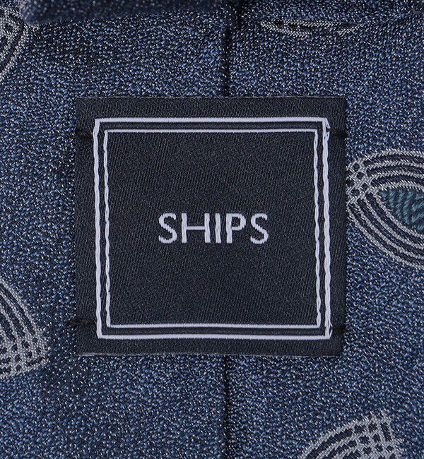 SHIPS「SHIPS: ヤスラ エリプス 小紋 ネクタイ」|ネクタイ・蝶ネクタイ|