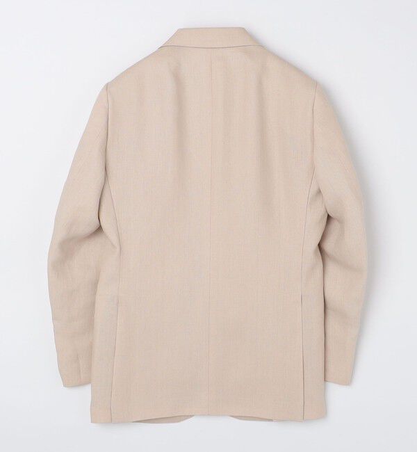 SHIPS「【SHIPS別注】CARUSO: アイーダ ワイドラペル アイリッシュ リネン ジャケット」|テーラードジャケット|