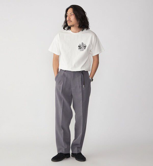 SHIPS「【SHIPS別注】SloppySupply: ロゴ プリント 半袖 Tシャツ」|Tシャツ・カットソー|