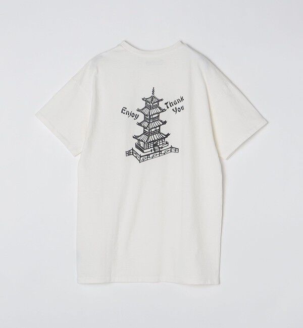 SHIPS「【SHIPS別注】SloppySupply: ロゴ プリント 半袖 Tシャツ」|Tシャツ・カットソー|