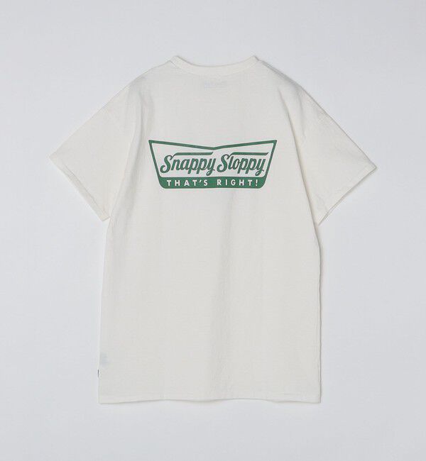 SHIPS「【SHIPS別注】SloppySupply: ロゴ プリント 半袖 Tシャツ」|Tシャツ・カットソー|