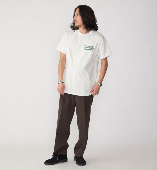 SHIPS「【SHIPS別注】SloppySupply: ロゴ プリント 半袖 Tシャツ」|Tシャツ・カットソー|