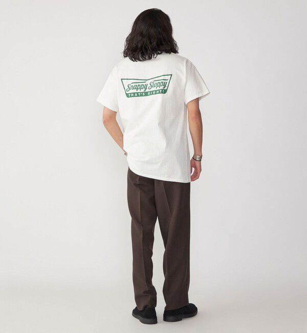 SHIPS「【SHIPS別注】SloppySupply: ロゴ プリント 半袖 Tシャツ」|Tシャツ・カットソー|