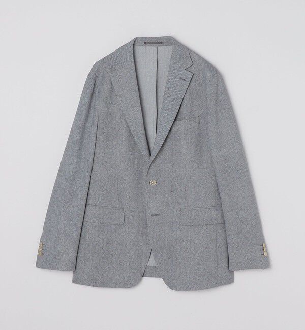 SHIPS Colors 「SHIPS Colors:〈洗濯機可能〉AVANT 2Bジャケット(セットアップ対応可能)」|テーラードジャケット|グレー