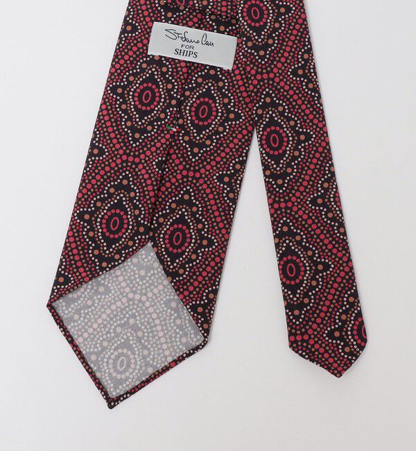 SHIPS「【SHIPS別注】Stefano cau: ペイズリー プリント ネクタイ」|ネクタイ・蝶ネクタイ|