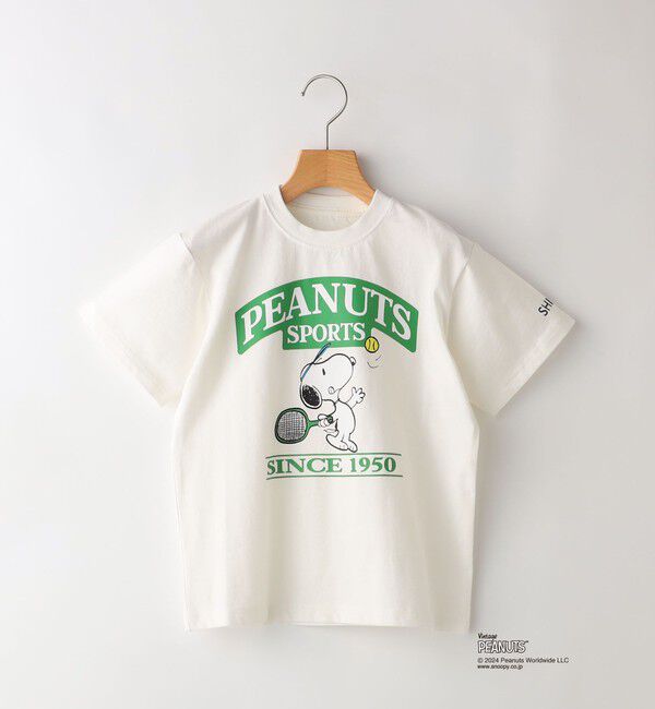 SHIPS KIDS「SHIPS KIDS:100～125cm / スヌーピー スポーツ 半袖 TEE」|Tシャツ・カットソー|