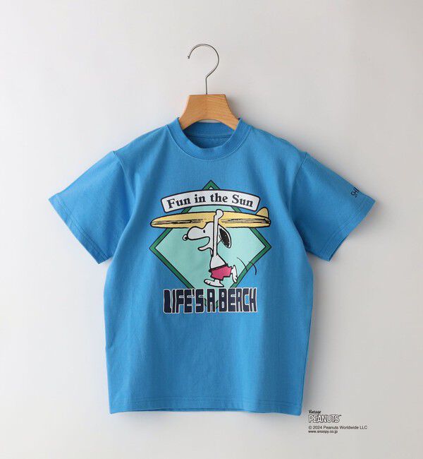SHIPS KIDS「SHIPS KIDS:100～125cm / スヌーピー スポーツ 半袖 TEE」|Tシャツ・カットソー|