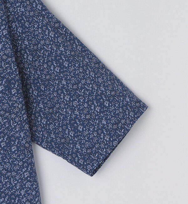 SHIPS Colors 「SHIPS Colors:〈洗濯機可能〉リップル プリント ショートスリーブ シャツ」|シャツ・ブラウス|