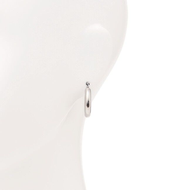 SHIPS for women「ステンレス フープ ピアス（M）」|ピアス|