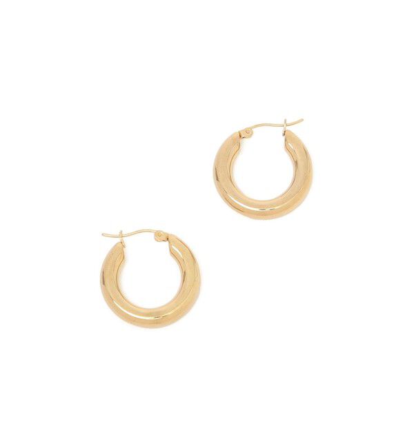SHIPS for women「ステンレス フープ ピアス（M）」|ピアス|
