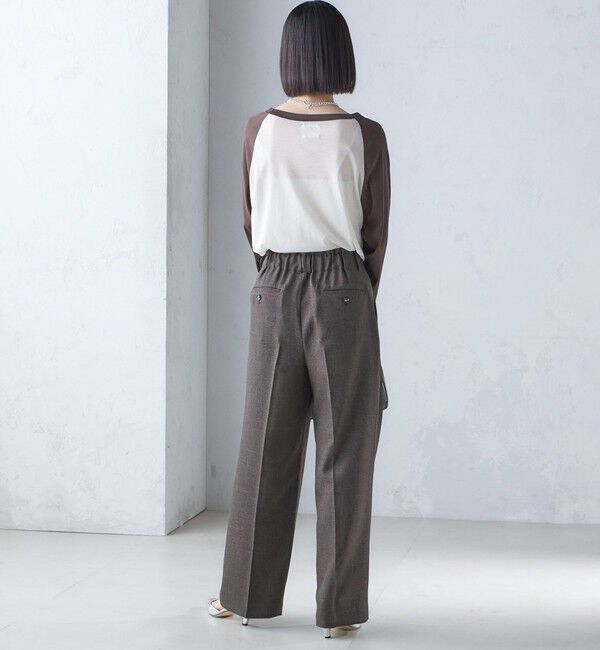 SHIPS for women「St.Johns 3rd club:〈洗濯機可能〉シアー ベースボール TEE」|Tシャツ・カットソー|