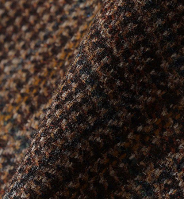 SHIPS「【SHIPS別注】CARUSO: AIDA ワイドラペル ウール ツイード チェック ジャケット」|テーラードジャケット|