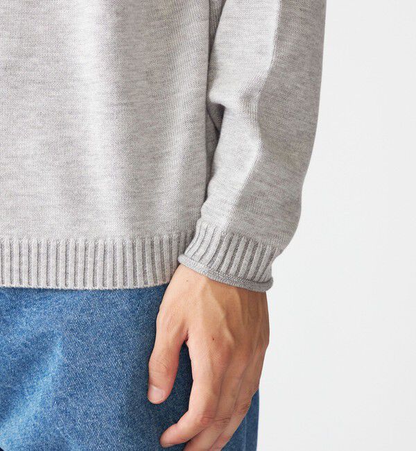 SHIPS「SHIPS:〈手洗い可能〉12ゲージ ダブルフェイス ロールネック ニット プルオーバー」|ニット・セーター|