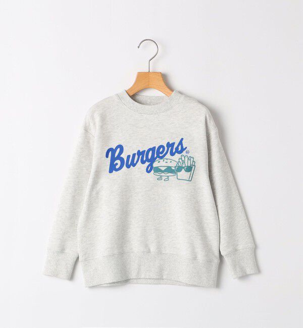 SHIPS KIDS「SHIPS KIDS:80～90cm / バーガー スウェット」|スウェット・ジャージ|オートミール