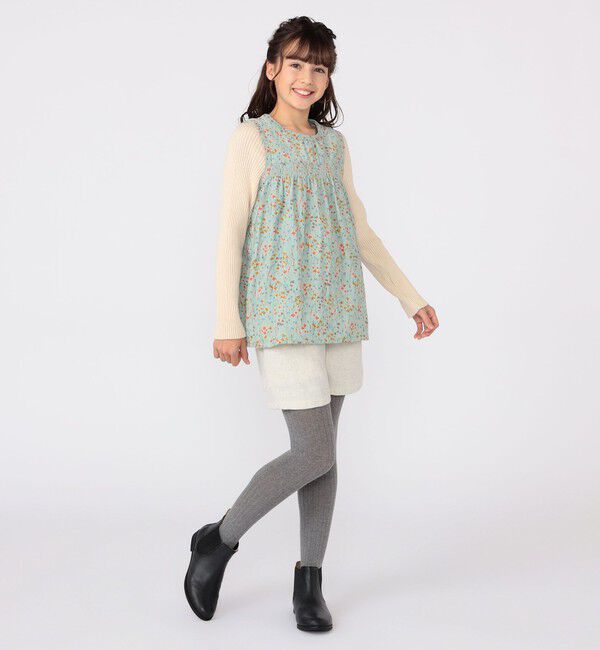 SHIPS KIDS「SHIPS KIDS:140～150cm / コーデュロイ リブ レイヤード トップス」|その他|