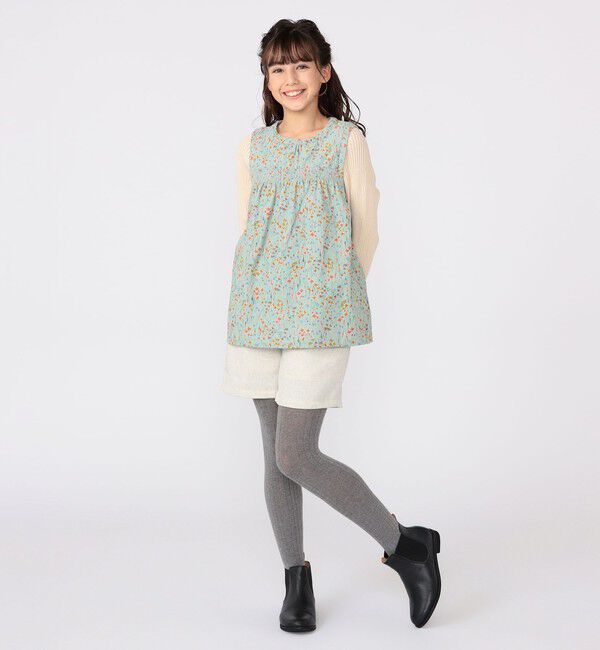 SHIPS KIDS「SHIPS KIDS:140～150cm / コーデュロイ リブ レイヤード トップス」|その他|